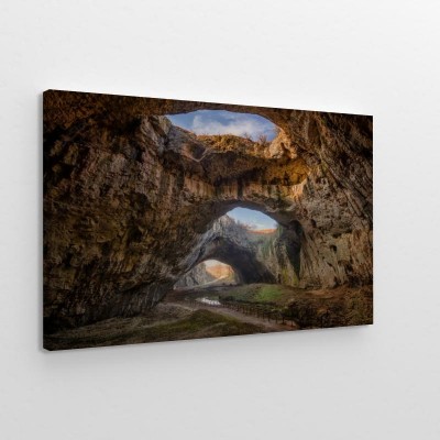 Obraz na płótnie Wspaniały widok na jaskinię