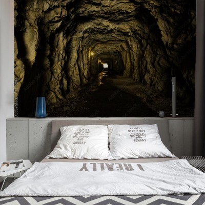 Fototapeta Ciemny tunel