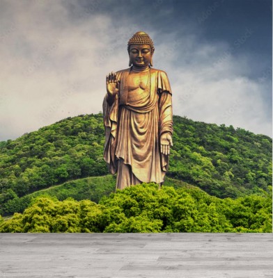 Fototapeta Lingshan Grand Buddha Scenic Area Wuxi