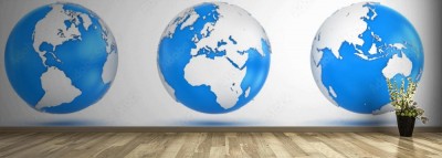 Fototapeta Odosobniona kula ziemska