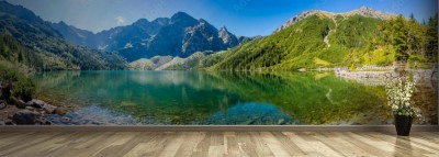 Fototapeta Panorama Morskiego Oka