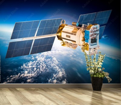 Fototapeta Satelita nad planetą Ziemią