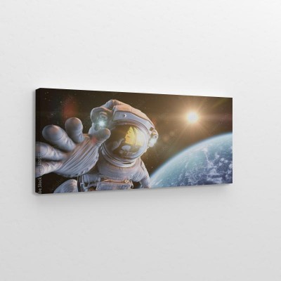 Obrazy do salonu Astronauta w kosmosie