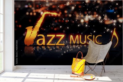 Fototapeta do klubu Jazzowego