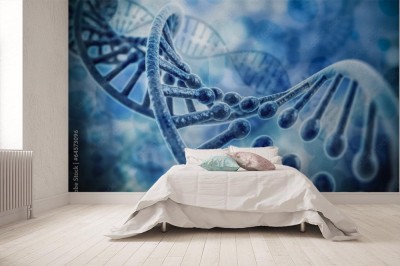 Fototapeta Abstrakcja łańcucha DNA