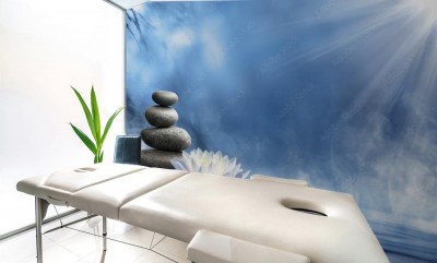 Fototapeta Czystość masażu zen
