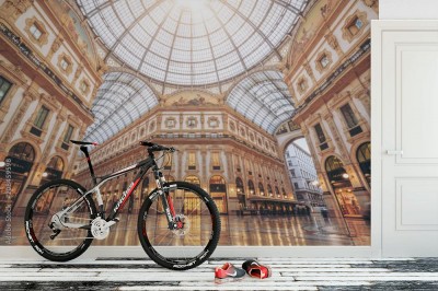 Fototapeta Galleria Vittorio Emanuele II w Mediolanie we Włoszech
