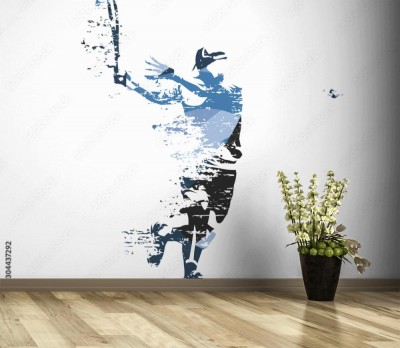 Fototapeta Ilustracja tenisisty