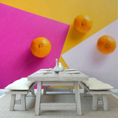 Fototapeta Owocowa geometria modernizmu