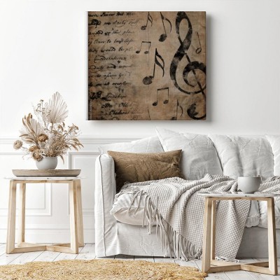 Obraz na płótnie Muzyka w ilustracji