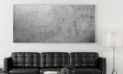 Obraz na płótnie Szara betonowa ściana