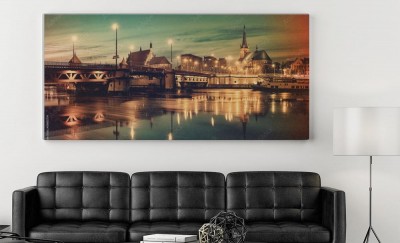 Obrazy do salonu Zabytki starego miasta Szczecina