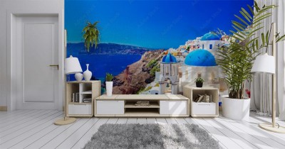 Fototapeta Grecki Krajobraz - Wyspa Santorini