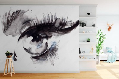 Fototapeta Oko - Malownicza ilustracja artystyczna