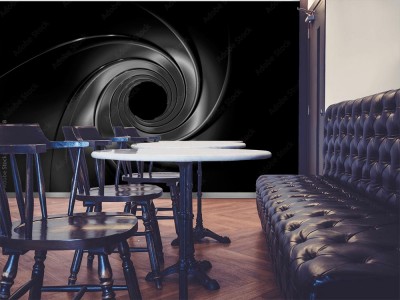 Fototapeta Pistolet Barrel renderowania 3d