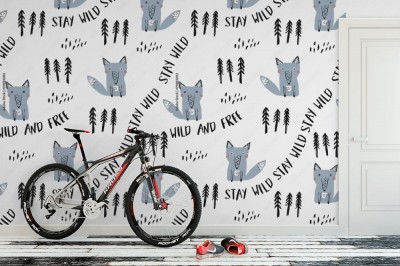 Fototapeta do sypialni w stylu skandynawskim