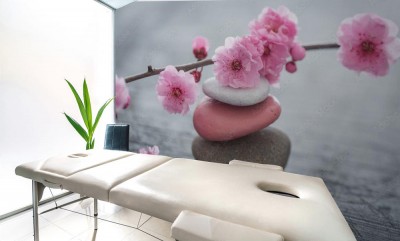 Fototapeta Kwiaty zen