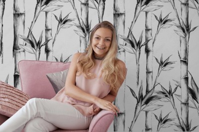 Fototapeta orientalny wzór do przedpokoju