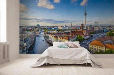 Fototapeta Berlin, Niemcy Skyline