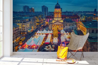 Fototapeta Jarmark bożonarodzeniowy w Berlińskim centrum
