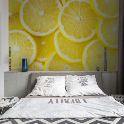 Fototapeta Plasterki cytryny