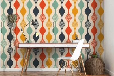 Tapeta Nostalgia w stylu retro