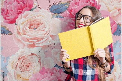 Tapeta "Piwonie i Róże"