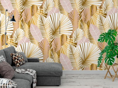 Fototapeta Złote liście