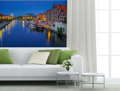 Fototapeta Architektura Bydgoskiego miasta