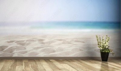 Fototapeta Morze i piaszczysta plaża