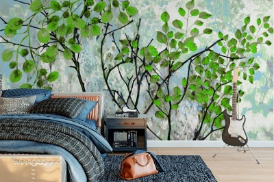 Fototapeta Nowoczesna sztuka abstrakcyjna na płótnie