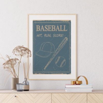 Plakat baseballowy