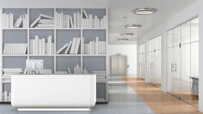 Fototapeta Biblioteczny regał pełen książek