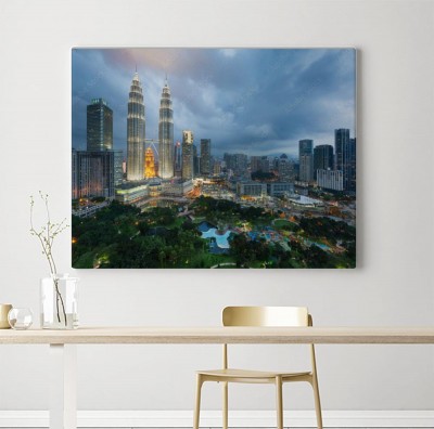 Obraz na płótnie Architektura miasta Kuala Lumpur