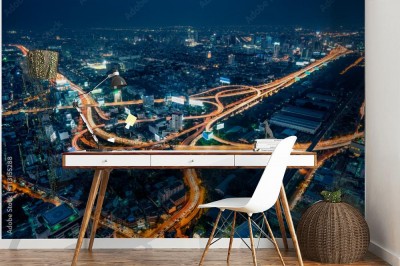 Fototapeta Bangkok w nocy