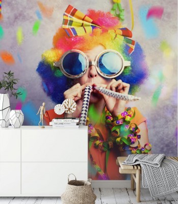 Fototapeta Portret - Konfetti