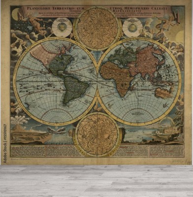 Fototapeta Stara mapa