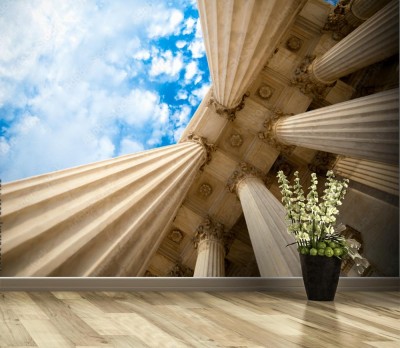 Fototapeta Kolumny w Sądzie Najwyższym USA