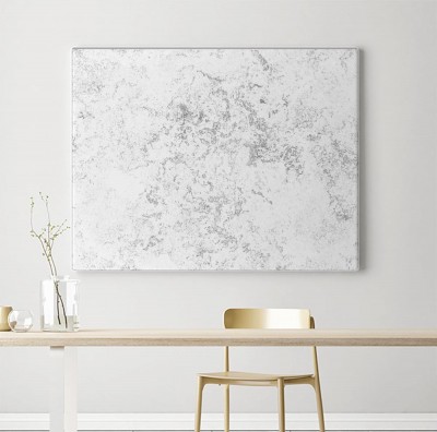 Obraz na płótnie Czarna abstrakcja na białym tle