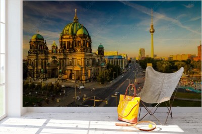 Fototapeta Berlin - widok na miasto
