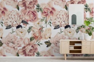 Fototapeta Letnie kwiaty do salonu