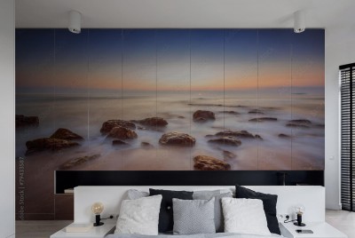 Naklejka na szafę Piękny horyzont nad morzem