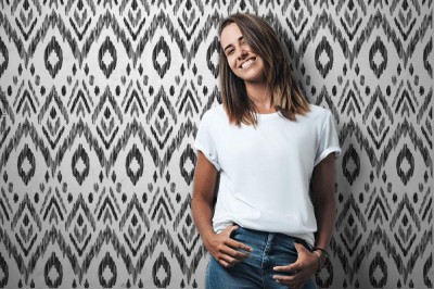 Fototapeta z modnym wzorem jednokolorowym