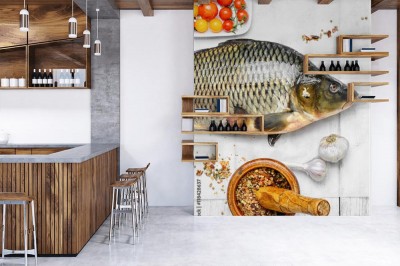 Fototapeta Przepis na karpia