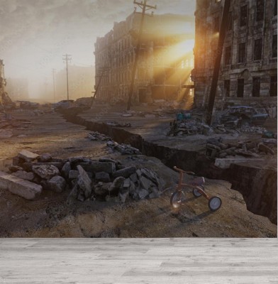 Fototapeta Ruiny miasta