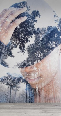 Fototapeta Portret z drugim dnem