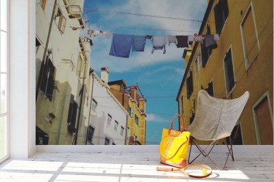 Fototapeta Suszenie ubrań w Wenecji