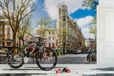 Fototapeta Mały rynek w Paryżu
