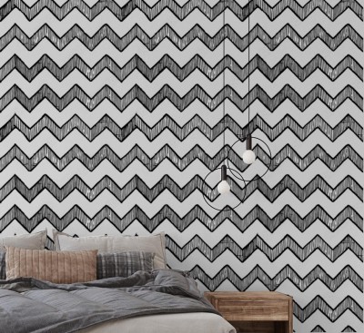 Fototapeta zygzakowate linie równoległe