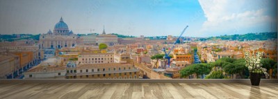 Fototapeta Panorama Rzymu